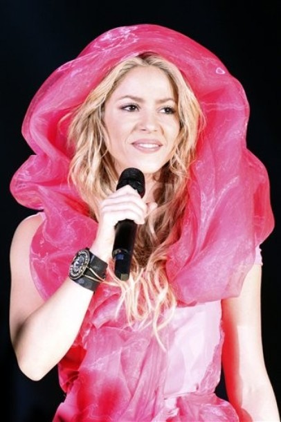 Shakira performs in Zurich